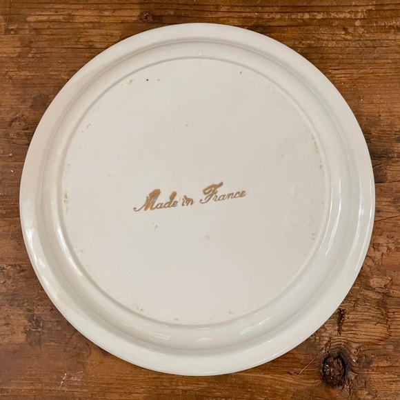 Ceramic Portrait Frenchman Trinket Dish - Picture 2 of 3